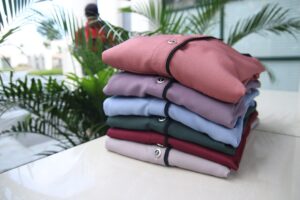 Photo folding t-shirt